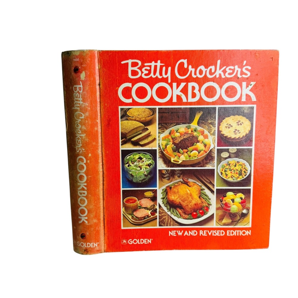 Betty Crockers Cookbook New and Revised Edition Vtg 5‎ Ring bound Recipe Book